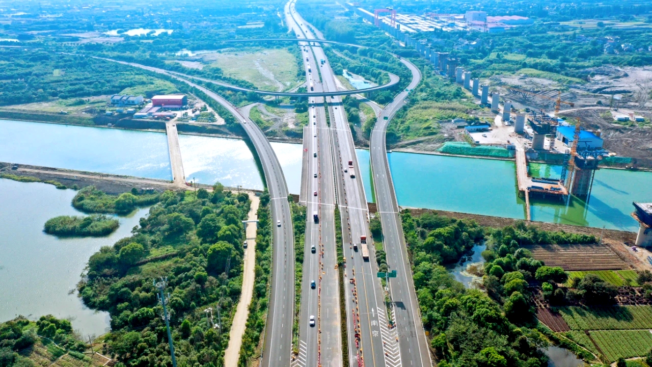 宁常高速高速公路新孟河桥梁工程